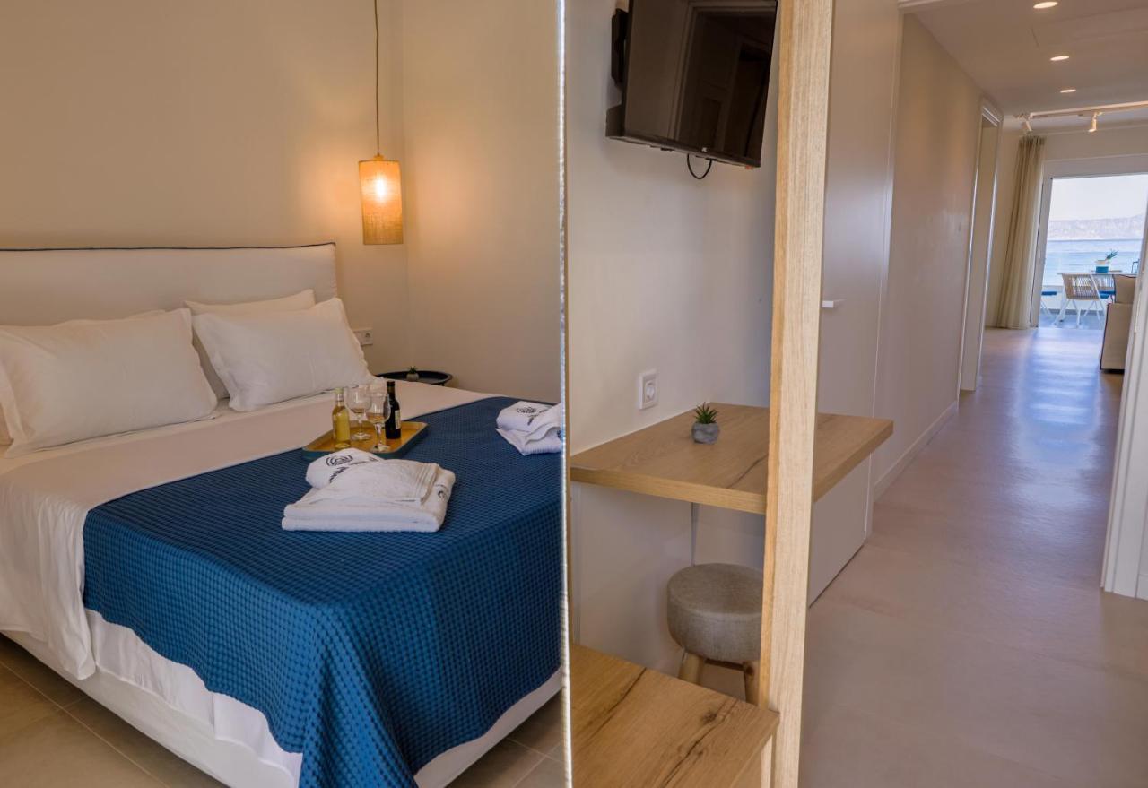La Mer Bleue Beachfront Boutique Apartments Vrahati Exteriér fotografie