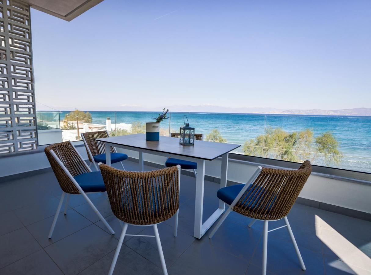 La Mer Bleue Beachfront Boutique Apartments Vrahati Exteriér fotografie
